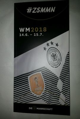 Programm Fan Guide DFB Deutschland WM 2018 Russland