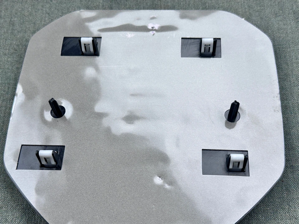 Juego de 2 piezas insignias emblema cabeza RAM delantera trasera negra mate Mopar 2019-2023 Ram 1500 Foto 3 de 3