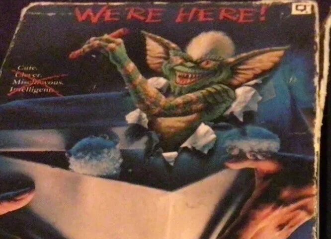 VTG--GREMLINS-1985/The Shining VHS Horror l Warner Home Video 1980 FEEE SHIPPIN - Image 3 of 4