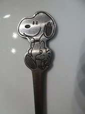 Vtg Danara Snoopy Fork 1 Childs DANARA 1958 1965 United Feature stainless Korea