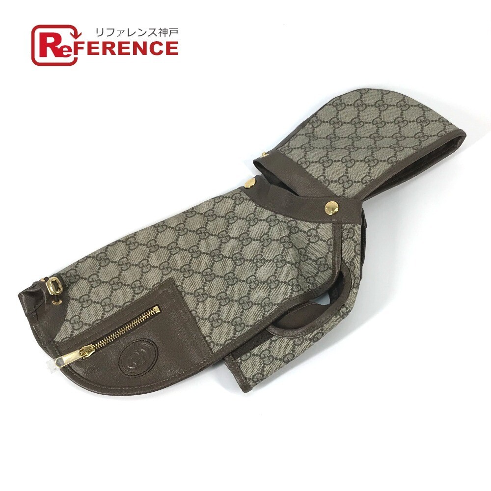 GUCCI 695719 Pet Coat GG Supreme Canvas XXS-Size 24cm x 16.5cm