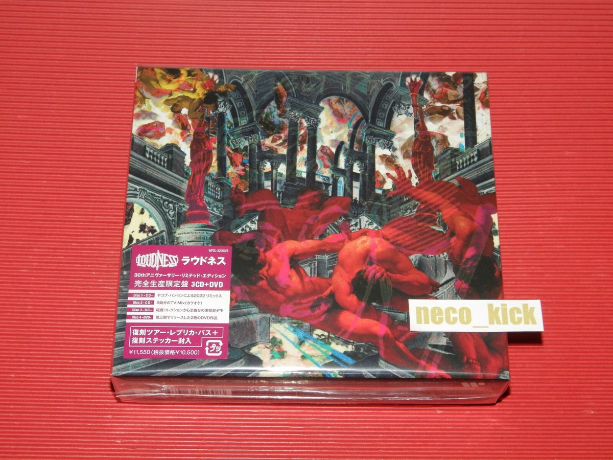 邦楽 J-LOUD,CD 6MT 2022 LOUDNESS 30TH ANNIVERSARY LIMITED EDITION JAPAN 3 CD +