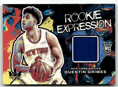 Panini 2021-22 Court Kings NBA No REM-QGR Quentin Grimes Rookie Expression Patch
