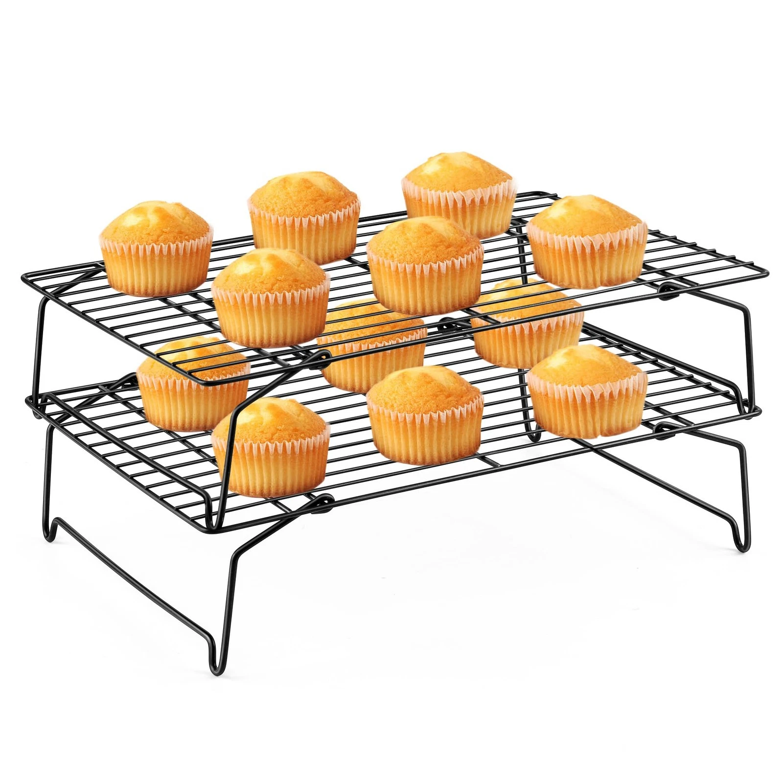 Cooling Rack, 2 Tier Stainless Steel Stackable Baking Cooking Racks for Cooli...
Opens in a new wind