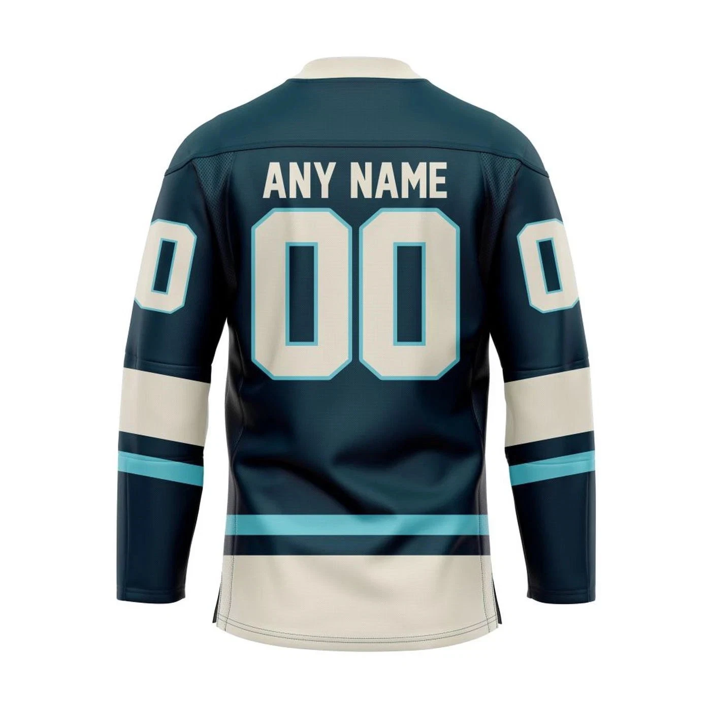 Personalized Name & Number Seeattle Away Lace Jersey