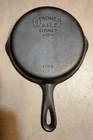 Vintage Wagner Ware Sidney -O- #3 1053B In Excellent Condition Cast Iron Skillet