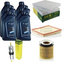 Mann Inspektionspaket 8L BMW Longlife 5W-30 FüR 5Er F10 535I F18 F11