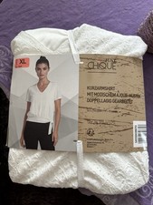 Just Chique Damen T-Shirt XL Weiß V-Ausschni...