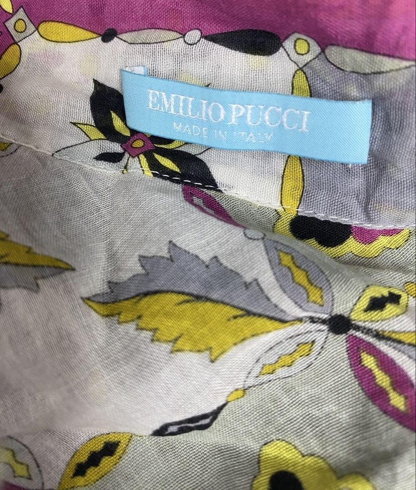 Camisole Emilio Pucci Imprimé Floral - Taille S, Neuve Avec étiquettes, Rare