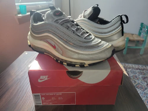 Nike Air Max 97 Silver Bullet taille 9 original Supreme Sb Dunk High Low 1 90 95