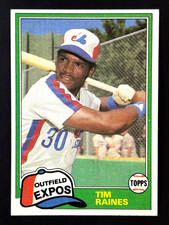 Top 10 Tim Raines Baseball Cards 12