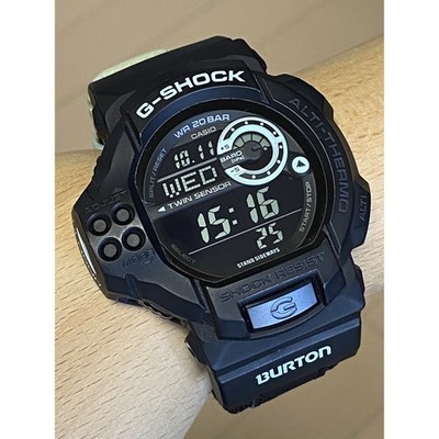 Casio G-Shock GDF-100BTN Burton Collaboration Limited Edition Black Used