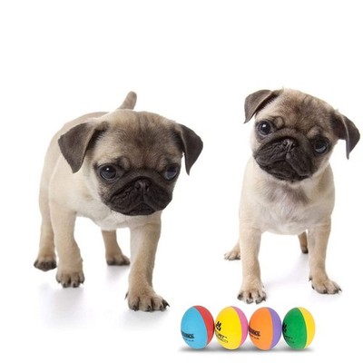 4,5 cm robuste Mini High Bounce ungiftige Gummibälle für Katzen Welpen Hunde