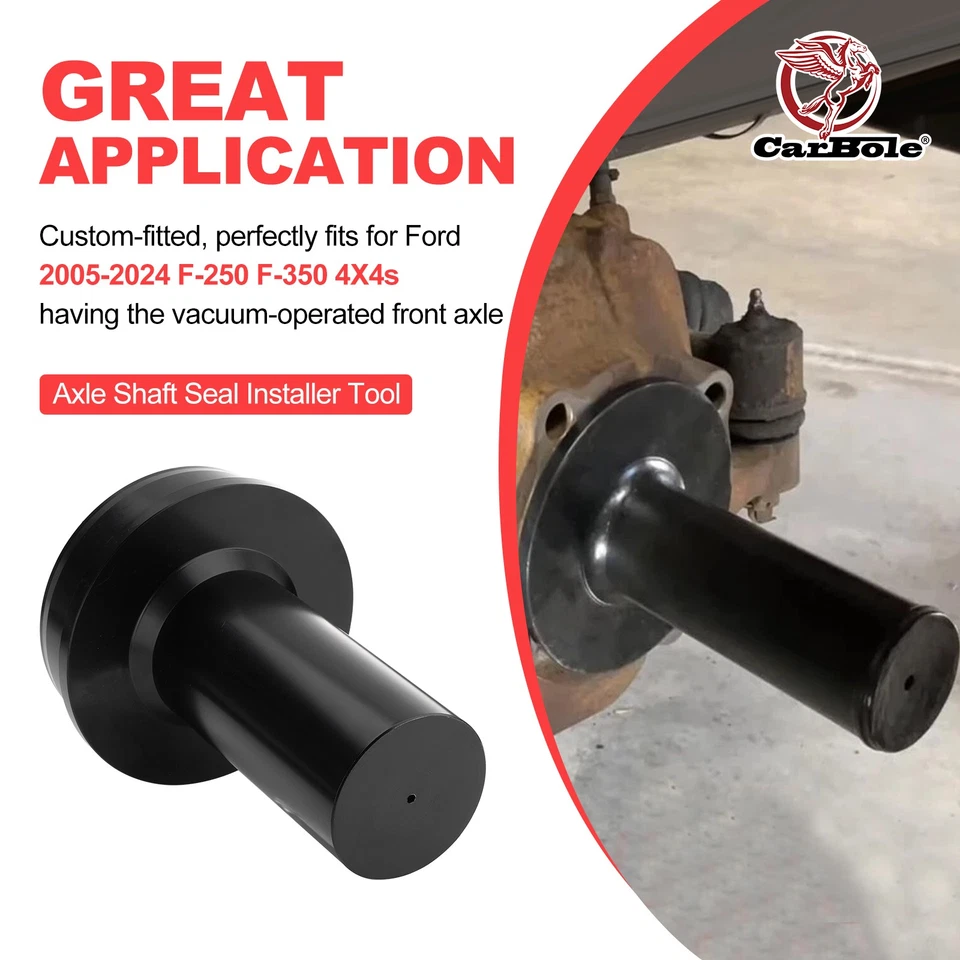 6697 Para 05-24 Ford F250 F350 Rueda Nudillo Aspirador Sello de Aceite Instalador Eje Herramienta Foto 2 de 4