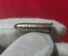 .22 LR Bullion Bullet - 5 Gram .999 Fine Pure Silver Hand Poured Bar Ingot Coin