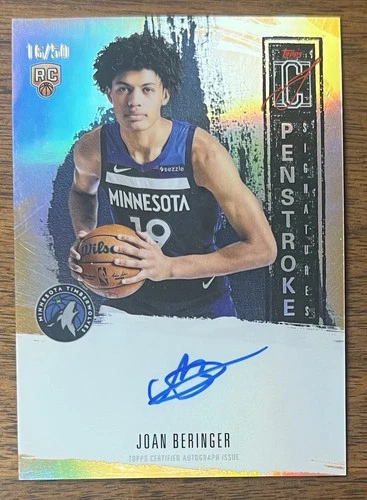2025 Topps Signature Joan Beringer Base (RAW)