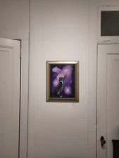 All Cats Are Magical – Whimsical Cat Art – Original Oil Painting – Framed