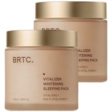 BRTC Vitalizer Whitening Sleeping Pack 100ml x 2pcs Vitamin Night Mask Korea
