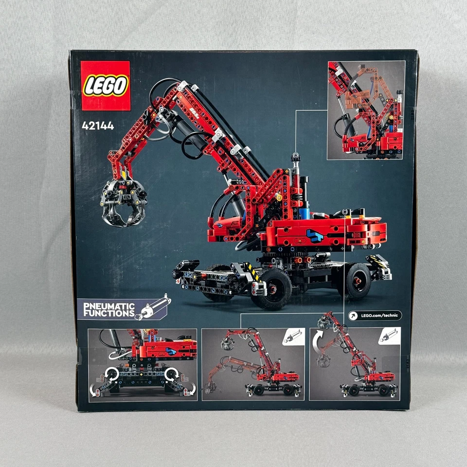 Lego #42144 Material Handler Technic Retired Brand New Factory Sealed - Image 2 of 2