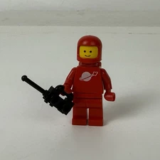 Red Spaceman Astronaut 483 6927 6985 1980s Classic Space LEGO Minifigure Figure