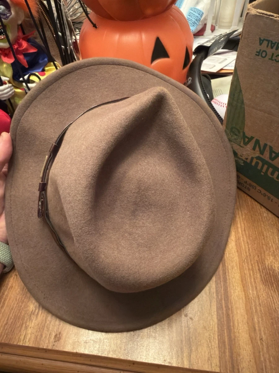 Stetson Cruiser Lana Aplastable Fedora Camel - Grande