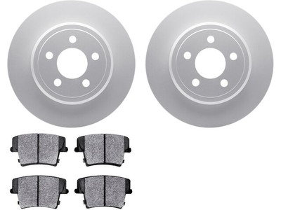 For Cadillac Escalade EXT Brake Pad and Rotor Kit Dynamic Friction 36968KGHV