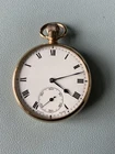 Antique Solid 9ct Gold Pocket Watch, Elgin Movement, Dennison Case, Working –85g