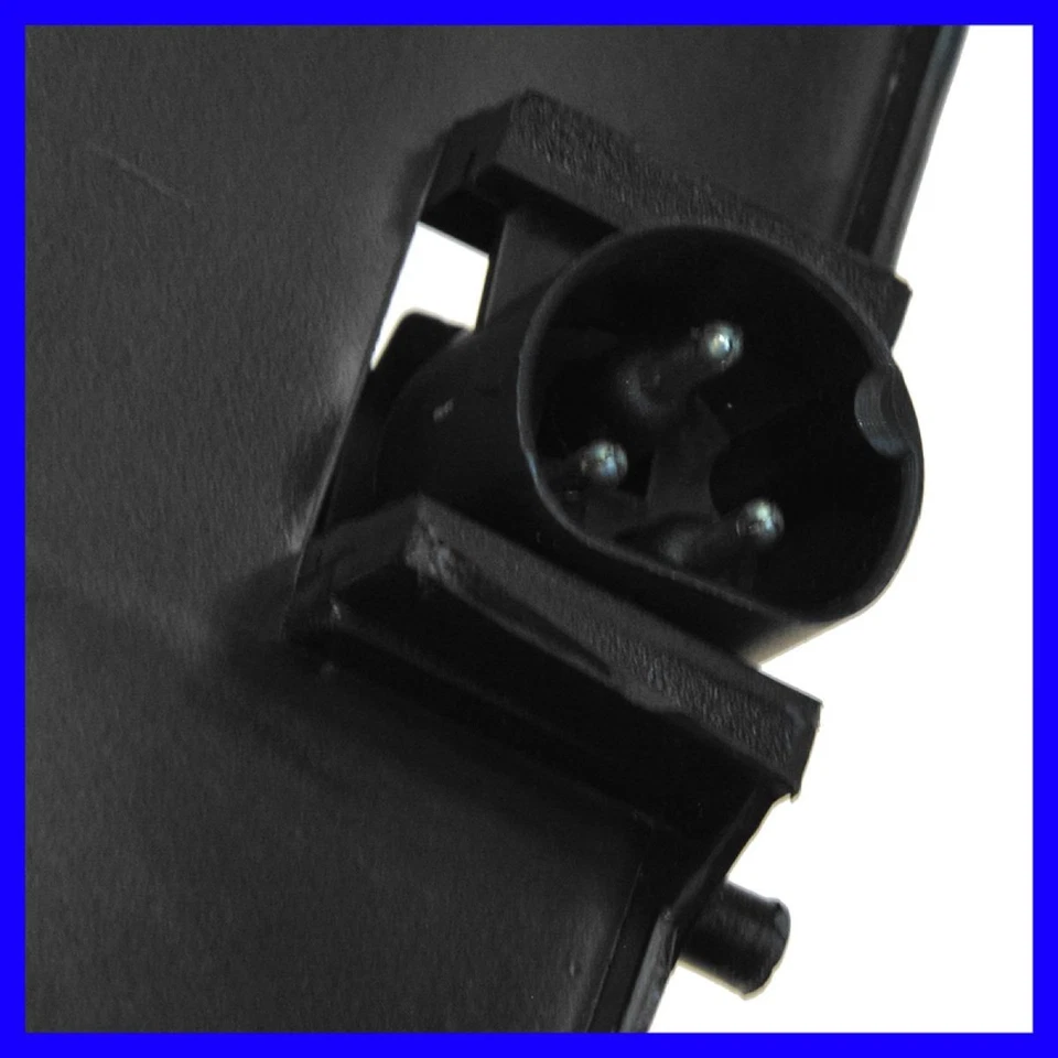 Conjunto de ventilador de refrigeración condensador de aire acondicionado compatible con 92-99 BMW BM3113106 BM3115106 Foto 3 de 4