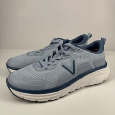 Vionic Walk Max Knit Women’s US 9.5 Skyway Blue Lace-Up Walking Comfort Sneakers