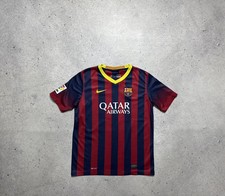 Nike FC Barcelona 2013/2014 Vintage Soccer Jersey Drill