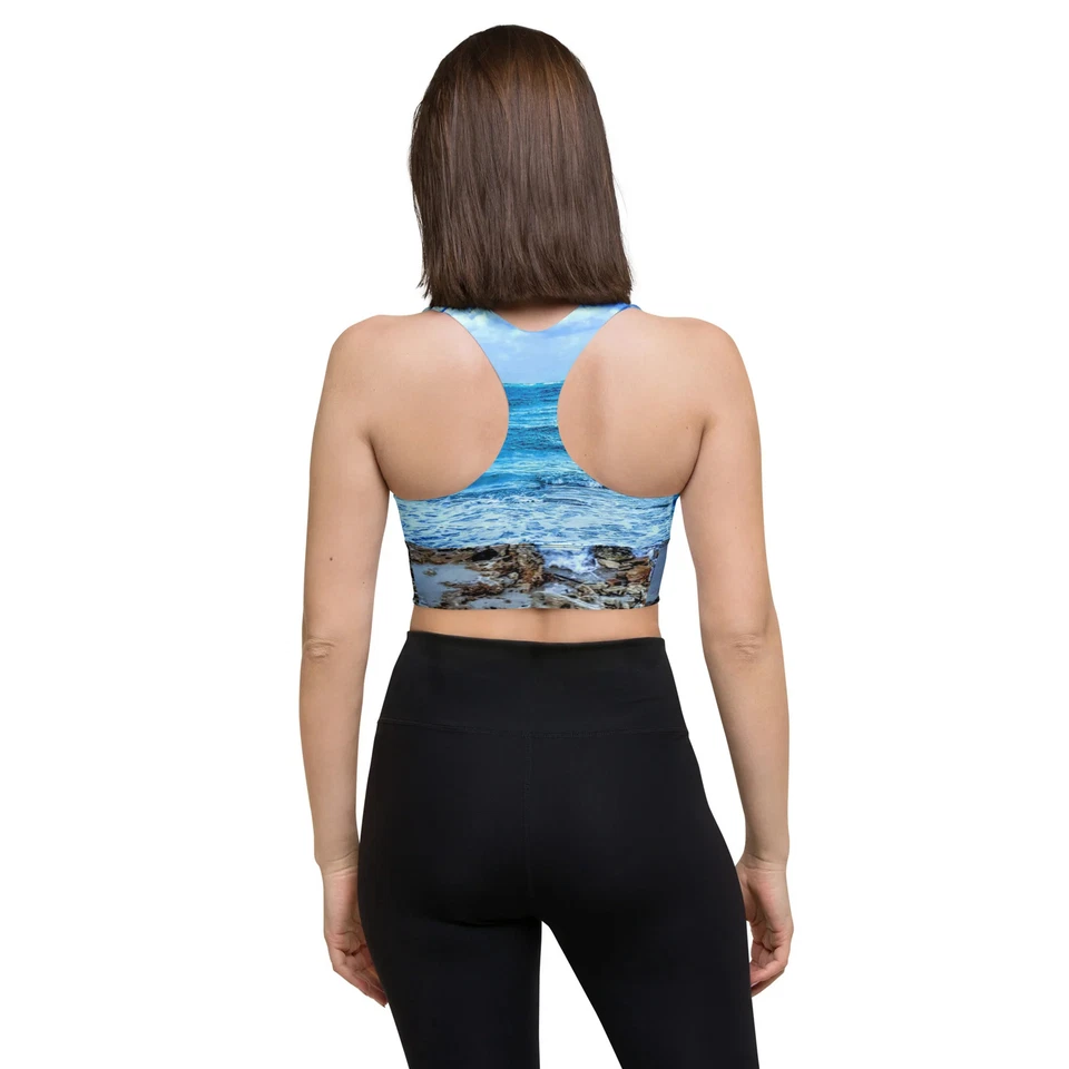 Bahama's "Clarity" Recycled Longline Sports Bra - Image 4 of 4