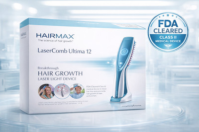 Hairmax Ultima 12 LaserComb - Laser Hair Regrowth Treatment Device