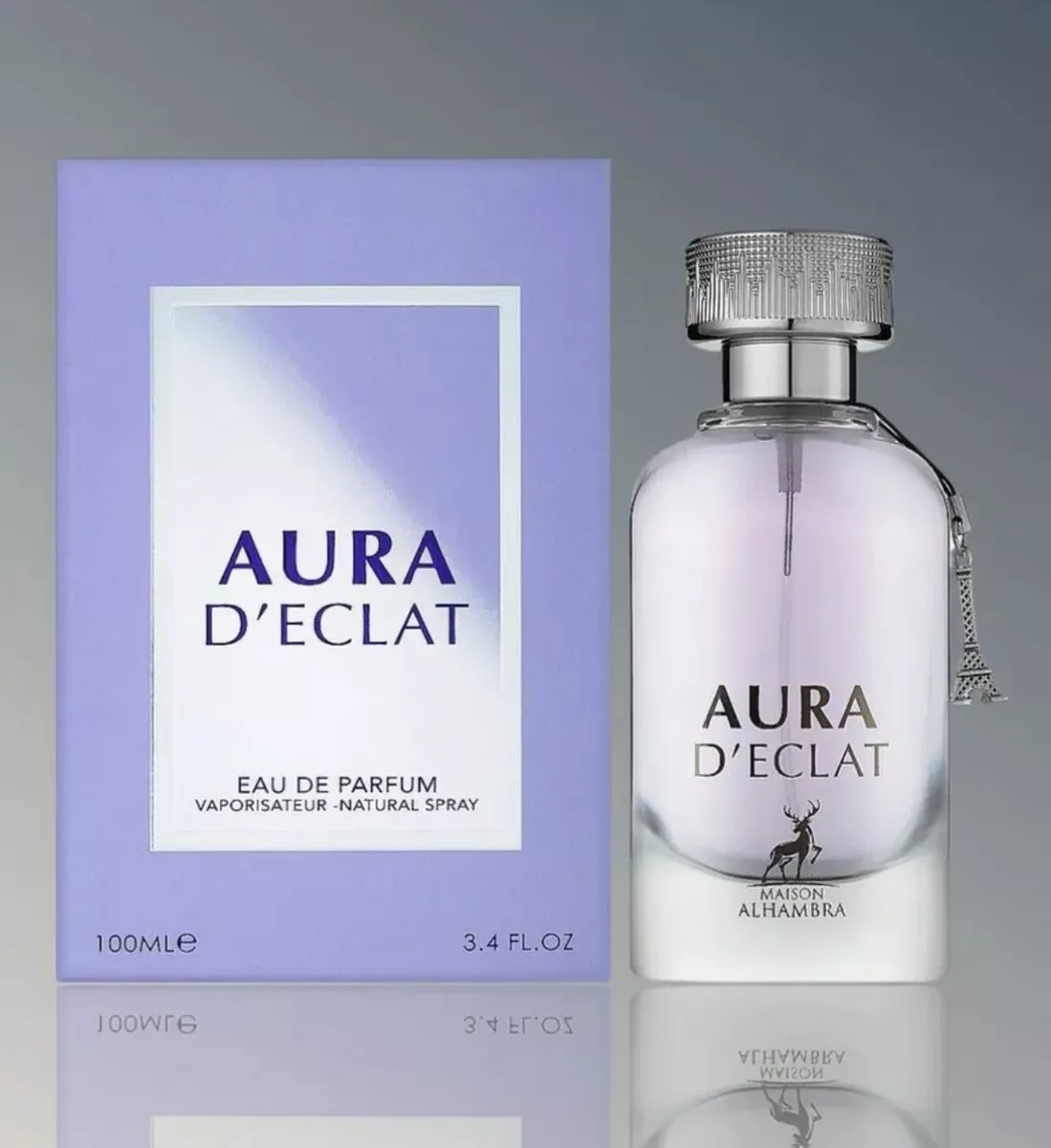 AURA D ECLAT Maison Alhambra Eau De Parfum 100ML 3.4FL.OZ UAE ORIGINAL