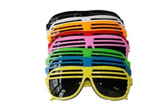 6/12 SET SHUTTER SHADE  HALB  Atzenbrille Sonnenbrille 918mix