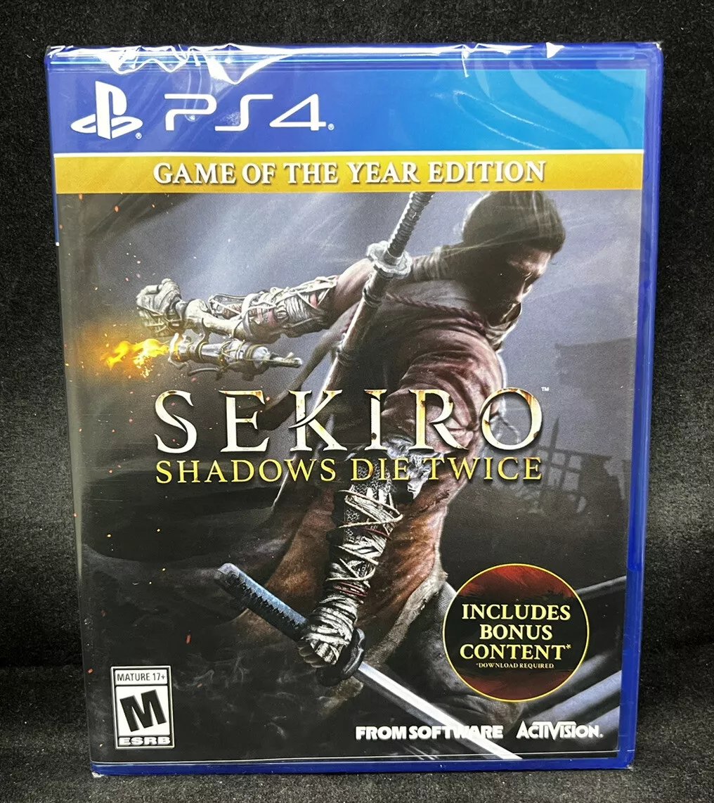 Sekiro Shadows Die Twice Game of the Year Edition (PlayStation 4) BRAND NEW