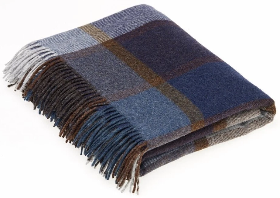 Bronte Moon Merino Lambswool Throw Blanket