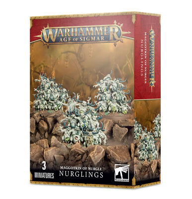 Games Workshop Warhammer 40000 Age of Sigmar Maggotkin of Nurgle Nurglings  