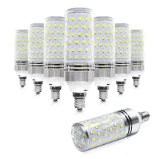Super Bright E12 Led Corn Bulbs 16w 1500lm Bulbs Daylight White 6000k Lights Cri