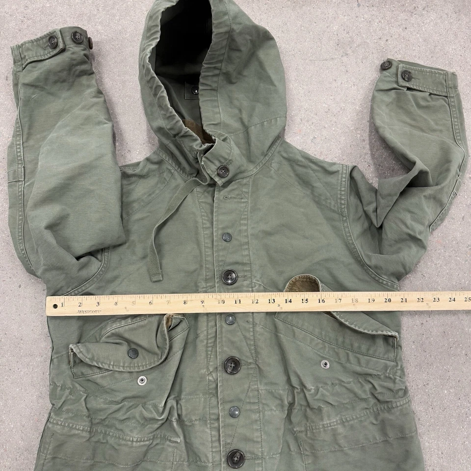 Parka militar cola de pez Engineered Garments talla 1 AZ2 Foto 3 de 4
