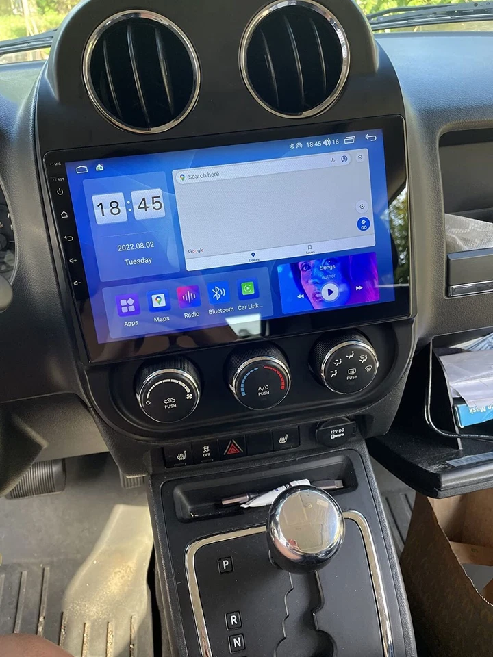 For Jeep Patriot Compass 2009-2016 Apple Carplay Car Stereo Radio GPS Android 13 - Image 4 of 4