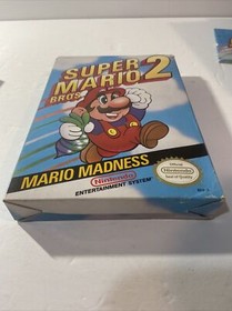 Super Mario Bros. 2 Nintendo NES CIB Complete W/ Box & Manual Authentic