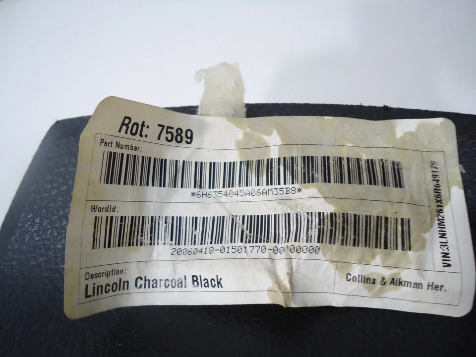 2006 LLINCOLN ZEPHYR ЦЕНТРАЛЬНАЯ КОНСОЛЬ УГОЛЬНО-ЧЕРНЫЙ - Изображение 3 из 4