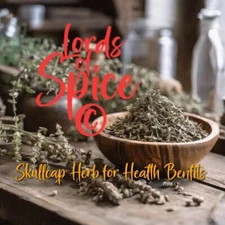 SKullcap Herb Organic Skullcap Tea ~ Scutellaria Lateriflor ~ 100% Prue