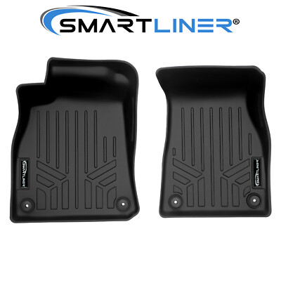 SMARTLINER Custom Fit Floor Mats 1st Row Liner 2019-2025 Audi A6 S6 A7 RS