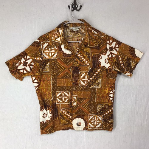 California For J C Penney Men’s Shirt Vintage 1970’s Single Stitch Hawaii