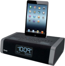 iHome Model HDL50 Bluetooth Speaker, Alarm, Radio, Charger Bedtime Beats incl