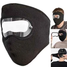 Windproof Goggles & Anti-Fog Outdoor Sport Face Mask Winter Warm Full Coverage