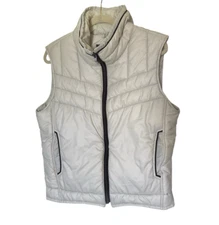Vintage Altra Down Puffer Vest Womens Medium Sleeveless Jacket USA Gorp Ski Hike
