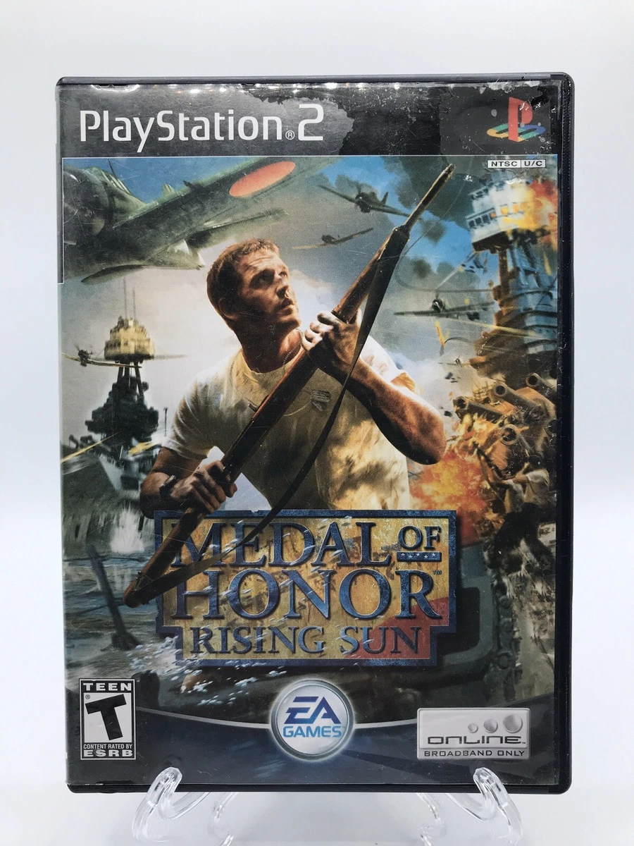 Medal Of Honor Rising Sun PS2 Sony PlayStation 2 Game Disc And.