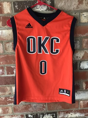 orange okc westbrook jersey
